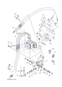 MW125A TRICITY 125 (2CMP 2CMR) drawing ELECTRICAL 3