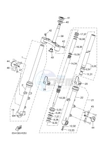 MTT690-A MT-07 TRACER TRACER 700 (BC61 BC61 BC61) drawing FRONT FORK