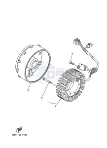 YFM700FWB YFM7NKDXK (B6K7) drawing GENERATOR