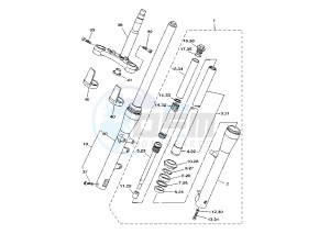 XVS DRAG STAR 250 drawing FRONT FORK