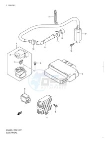 AN400 ABS BURGMAN EU drawing ELECTRICAL