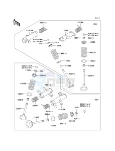 VN 900 C [VULCAN 900 CUSTOM] (7F-9FA) C9F drawing VALVE-- S- -