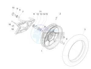 Liberty 150 iGet 4T 3V ie ABS (APAC) drawing Rear wheel