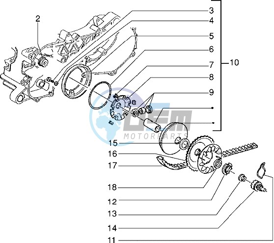 Driving pulley