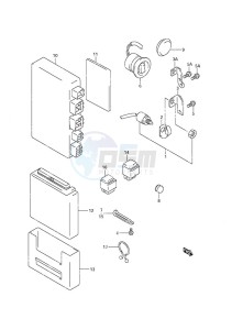 DF 40 drawing Engine Control Unit