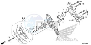 TRX420FA2F TRX420 Europe Direct - (ED) drawing OIL PUMP (TRX420FA1/ FA2)