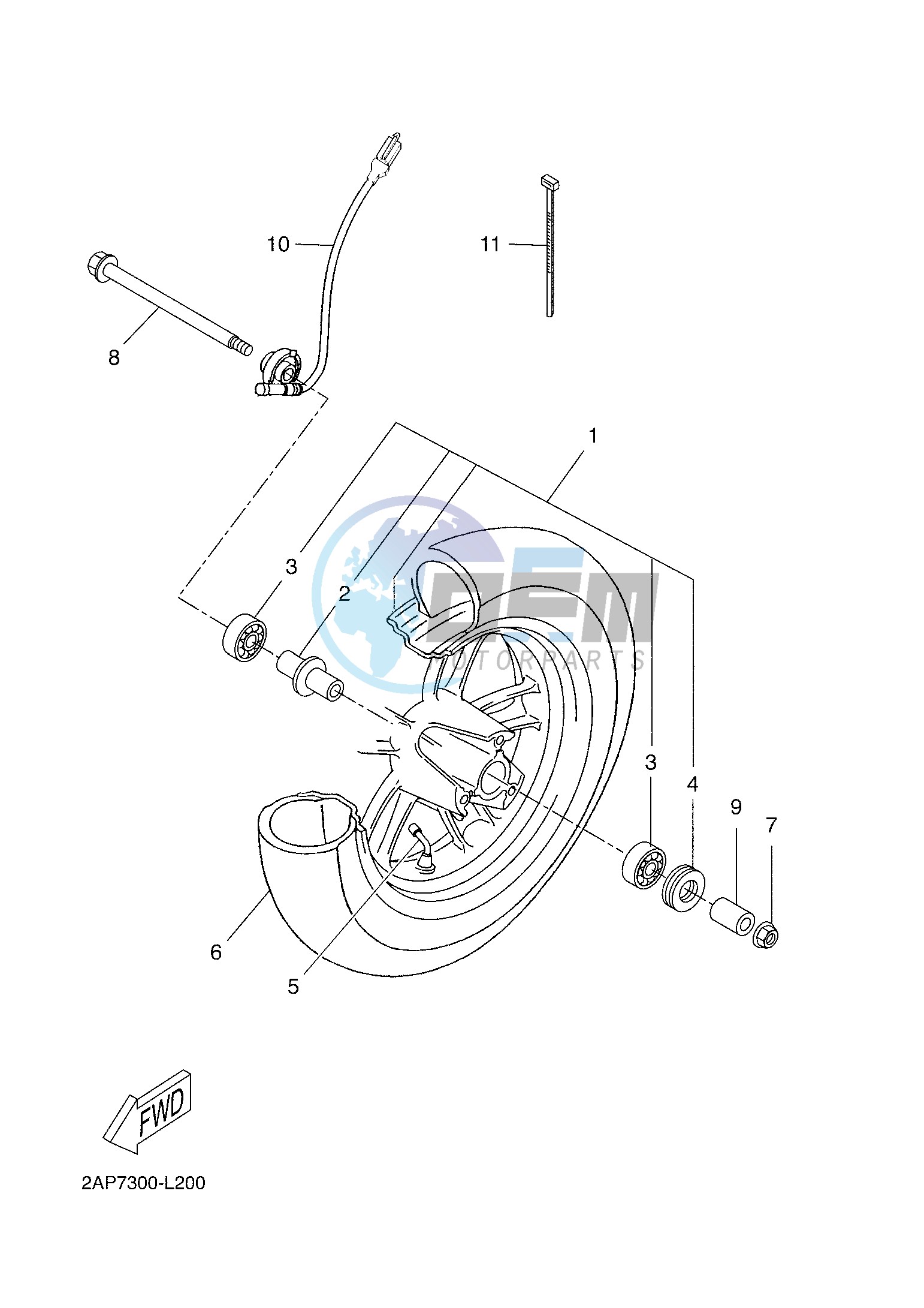 FRONT WHEEL