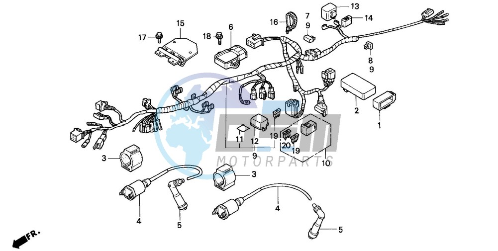 WIRE HARNESS/ IGNITION COIL