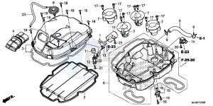 VFR800XF CrossRunner 2ED drawing AIR CLEANER