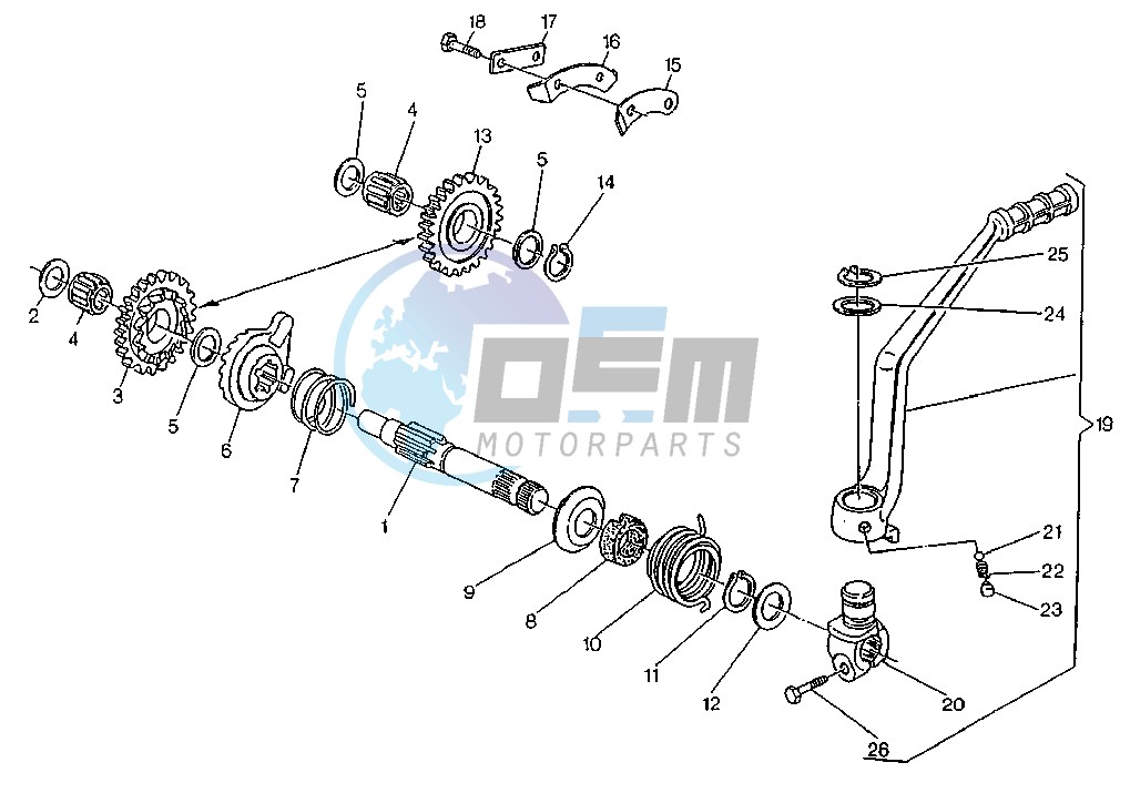 KICK STARTER GEARS