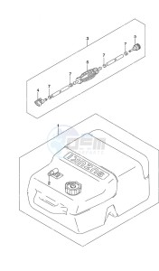 DF 9.9B drawing Fuel Tank