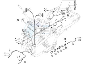 MP3 250 drawing Main cable harness