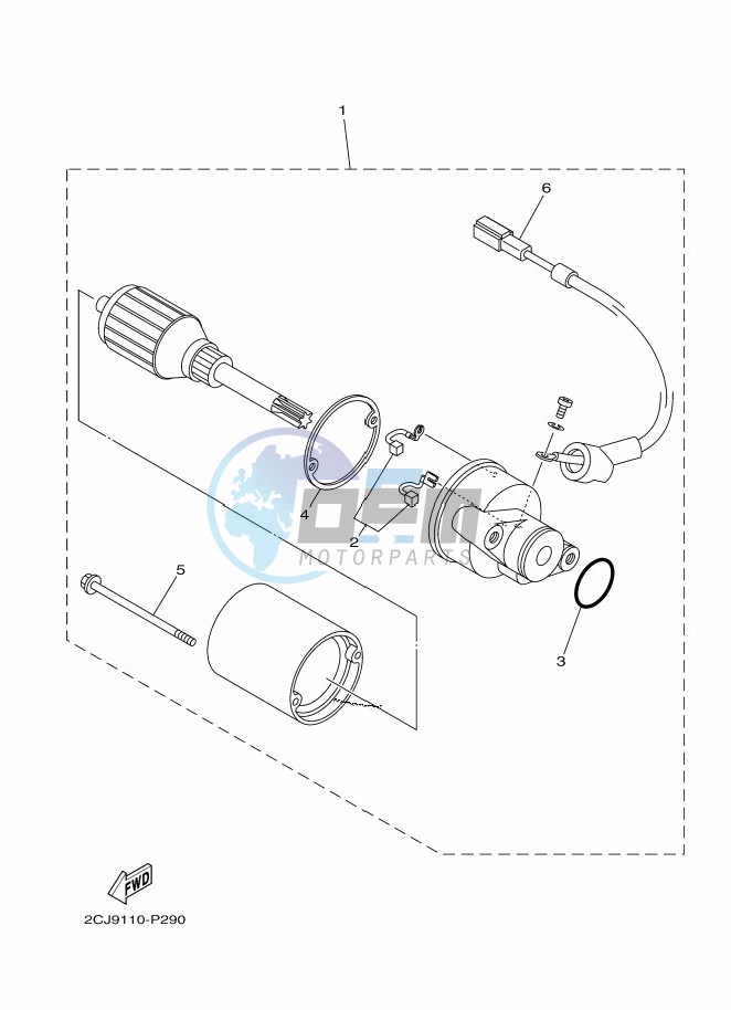 STARTING MOTOR