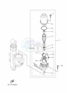 FT50JETL drawing POWER-TILT-ASSEMBLY-2