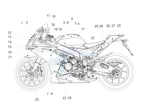 RSV4 1000 RR drawing Decals