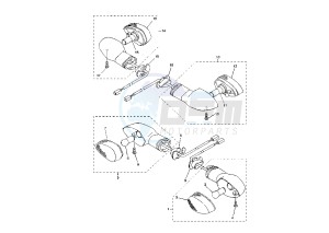 YZF R1 1000 drawing FLASHER LIGHT