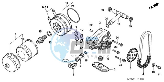 OIL FILTER/OIL PUMP