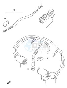 GSX750 (E4) drawing ELECTRICAL