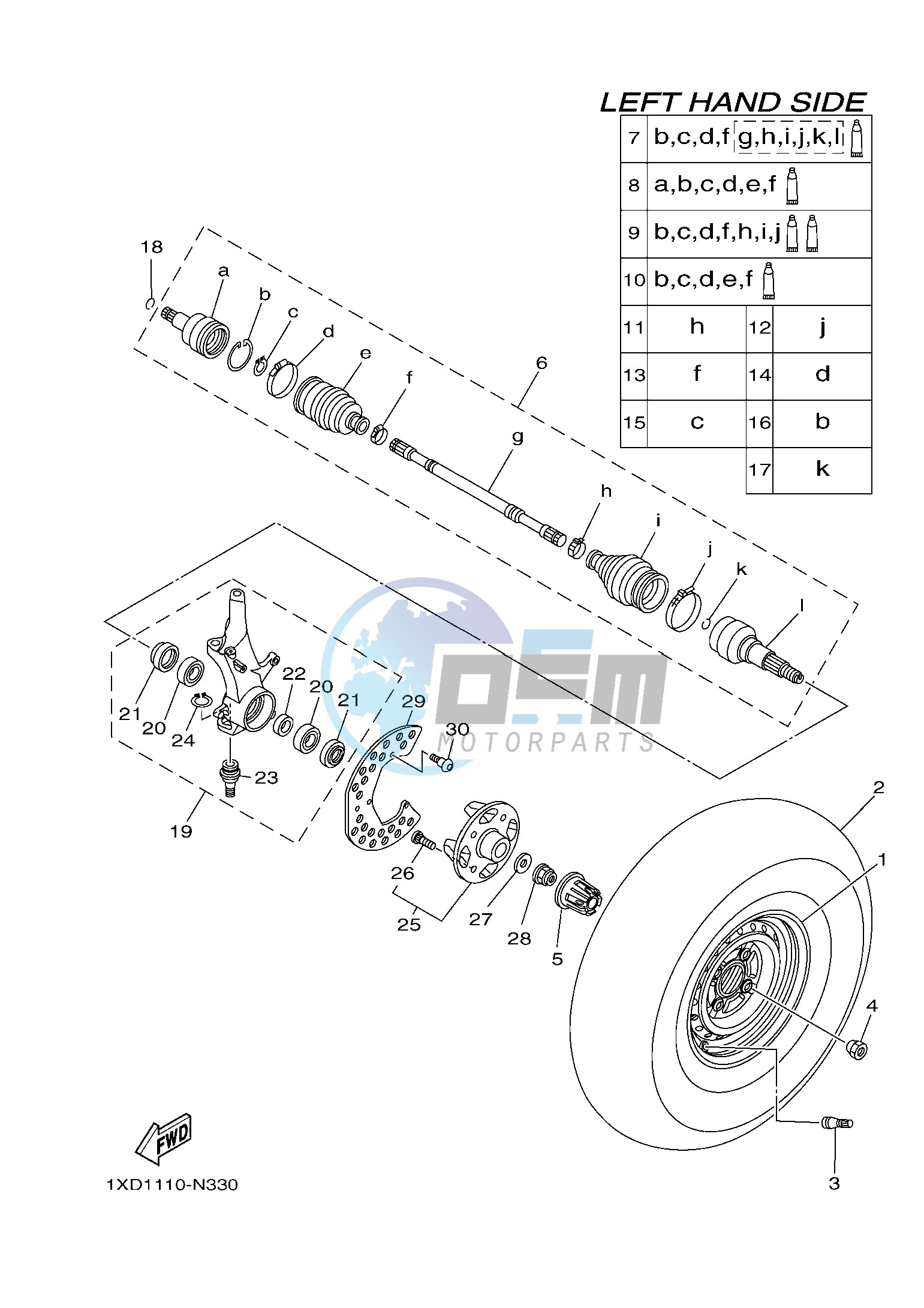 FRONT WHEEL