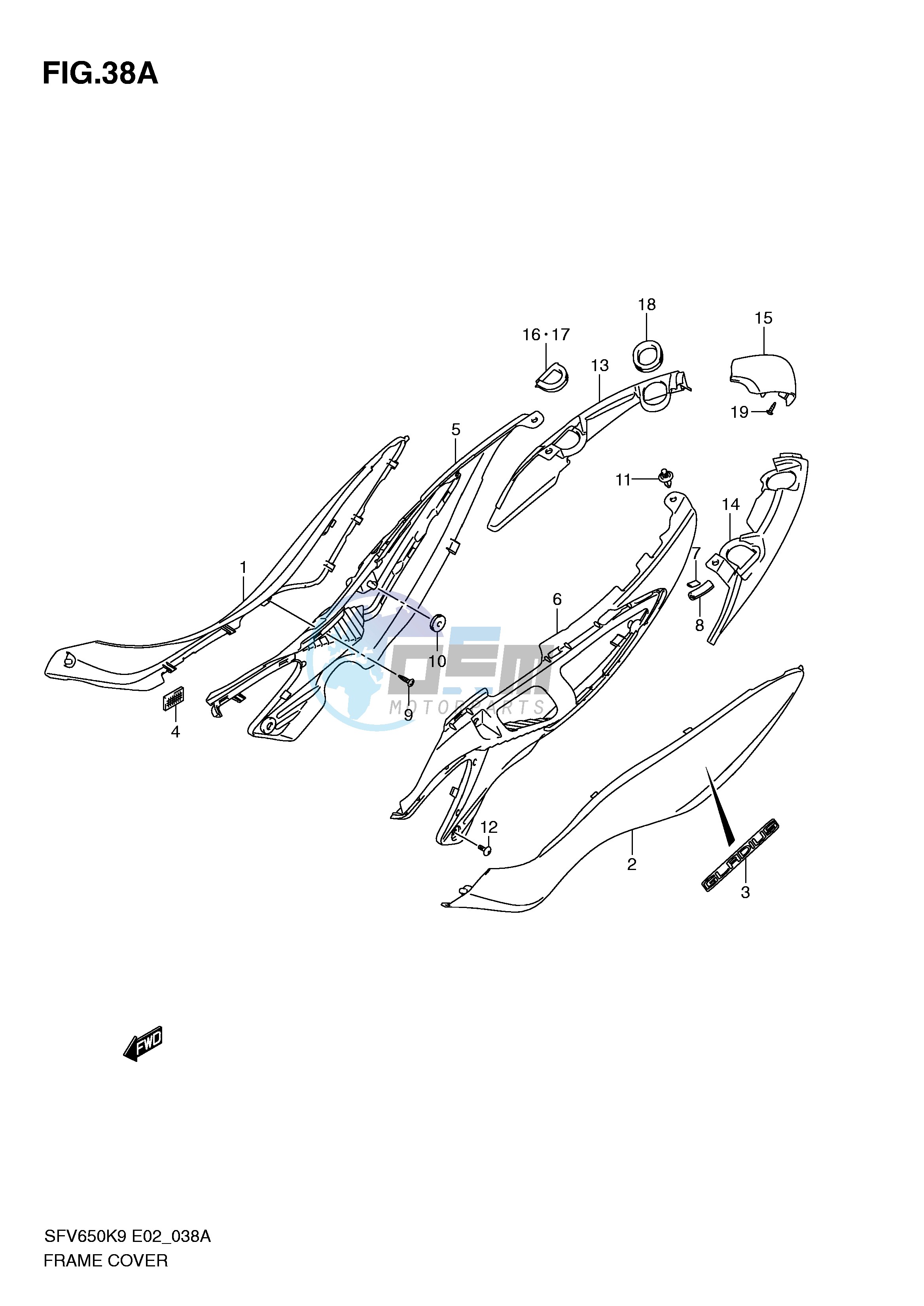 FRAME COVER (MODEL L0)