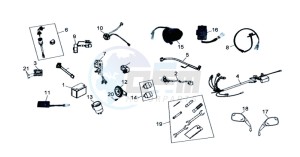 QUAD LANDER 300S ENTRY drawing WIRING HARNASS