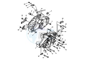 DT RE 125 drawing CRANKCASE