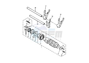 XVZ ROYAL STAR 1300 drawing SHIFT CAM-FORK