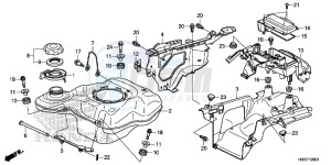 TRX420FM1F TRX420 Europe Direct - (ED) drawing FUEL TANK