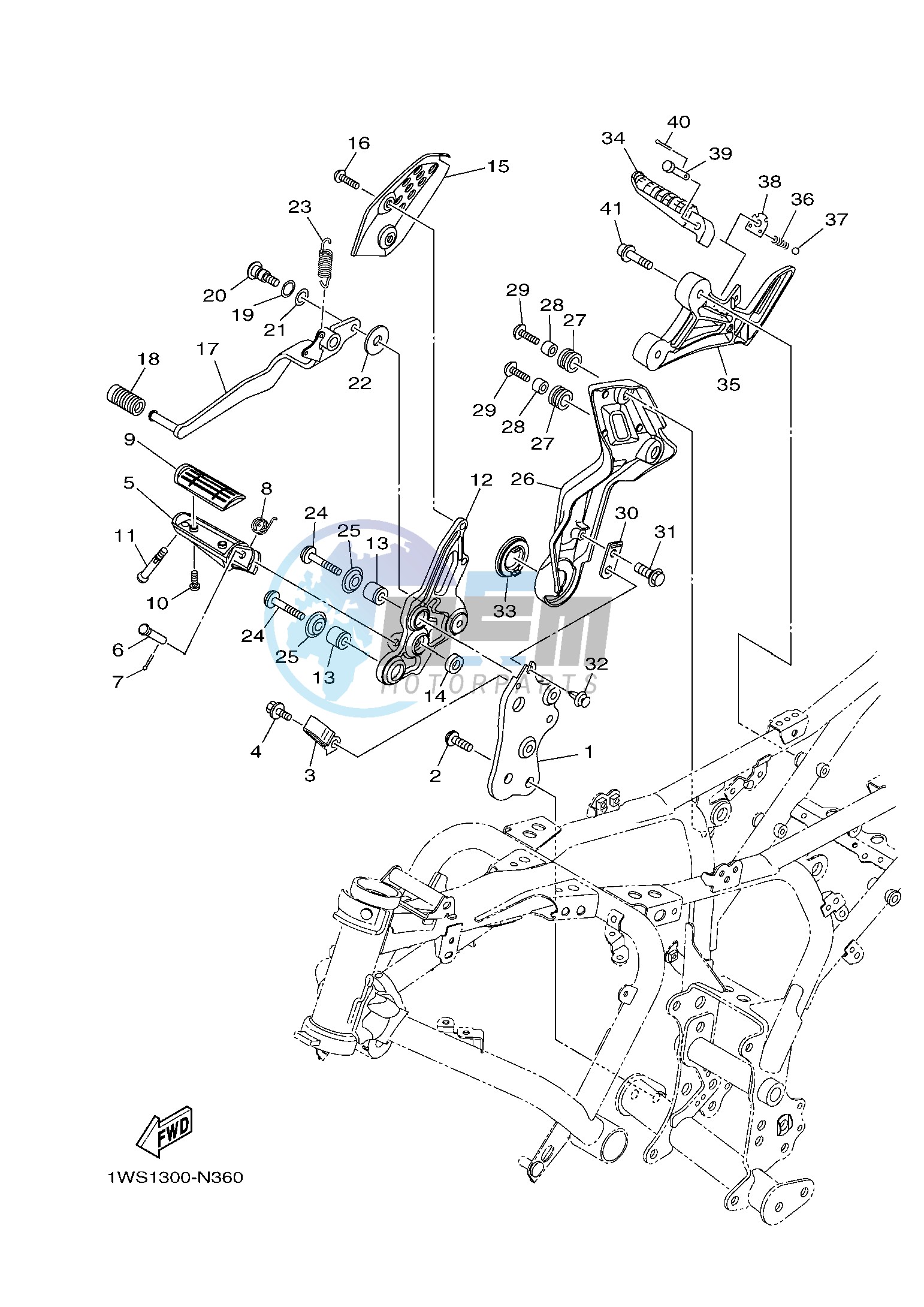 STAND & FOOTREST 2