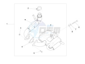 PX 150 (EMEA, APAC, LATAM) (Jp, Mx) drawing Silencer