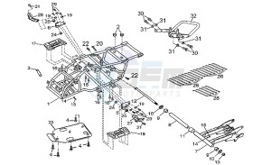 Quasar 180 drawing Frame