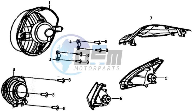 HEAD LIGHT ASSY