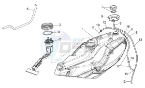 NA 850 Mana GT (AU, CN, EU, GB, IN, JP, K, USA) drawing Fuel tank