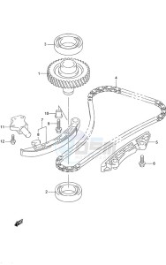 DF 70A drawing Timing Chain