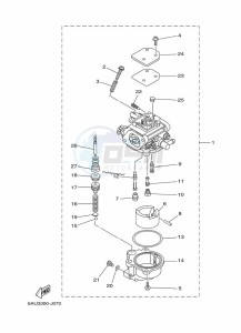 FT9-9GMHL drawing CARBURETOR