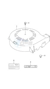 DF 115A drawing Ring Gear Cover