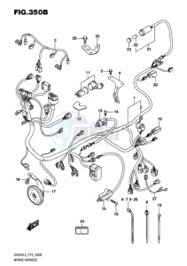 UH200 BURGMAN EU drawing WIRING HARNESS