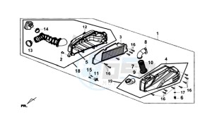 JOYMAX Z 125 (LW12W1-EU) (L9-M0) drawing AIR CLEANER