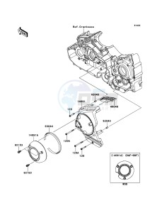 VN1700_CLASSIC_TOURER_ABS VN1700DEF GB XX (EU ME A(FRICA) drawing Chain Cover