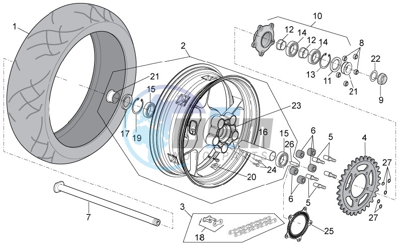 Rear Wheel