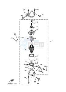 150A drawing STARTER-MOTOR