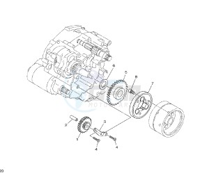 TT R E/LE 125 drawing STARTING CLUTCH