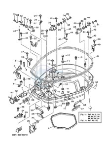 FL250BETX drawing BOTTOM-COVER-1