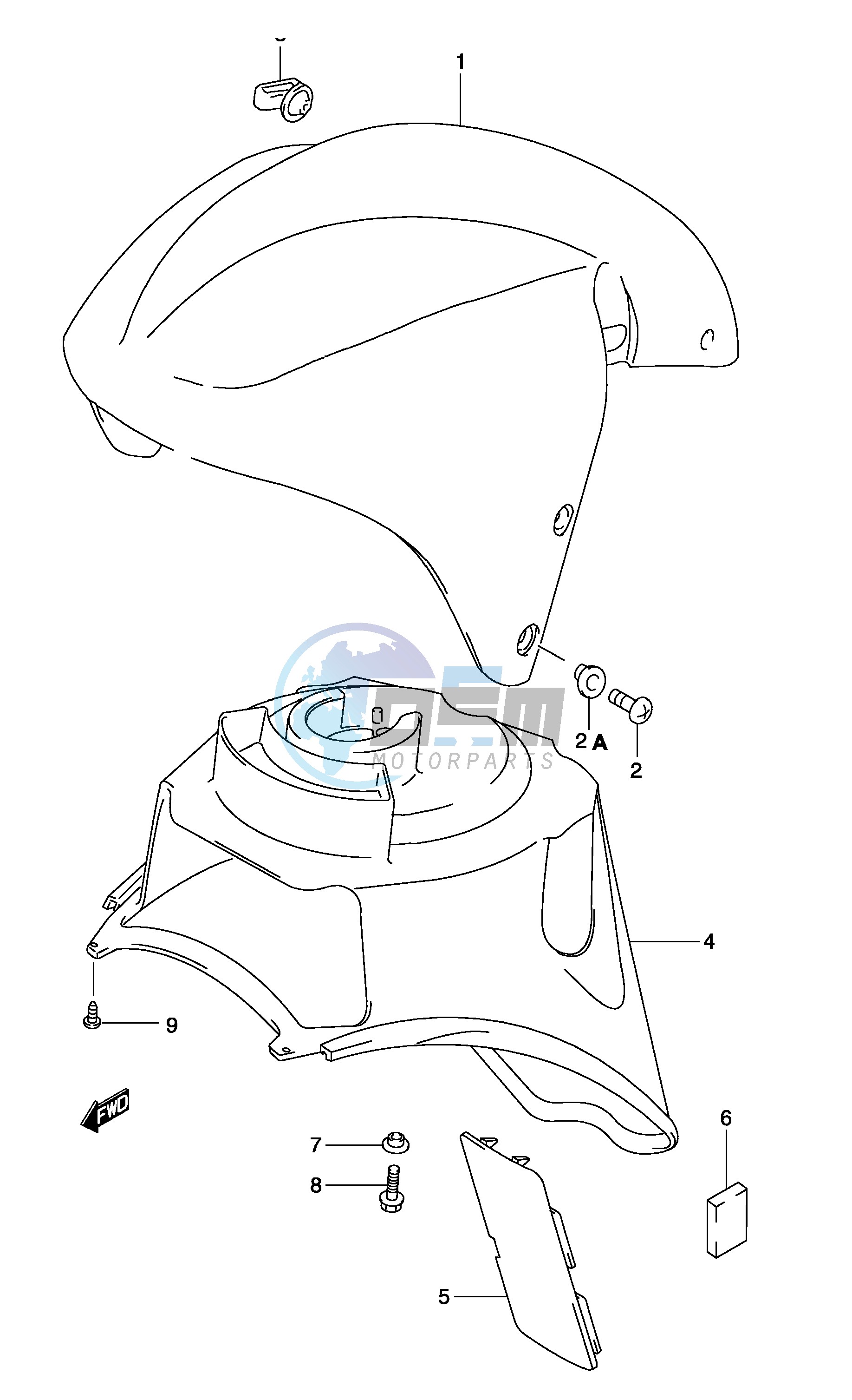 FRONT FENDER (MODEL K4)