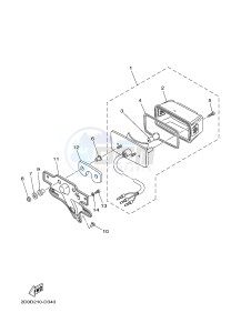 YB125 (2CS3) drawing TAILLIGHT