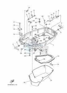 70BETOL drawing BOTTOM-COWLING