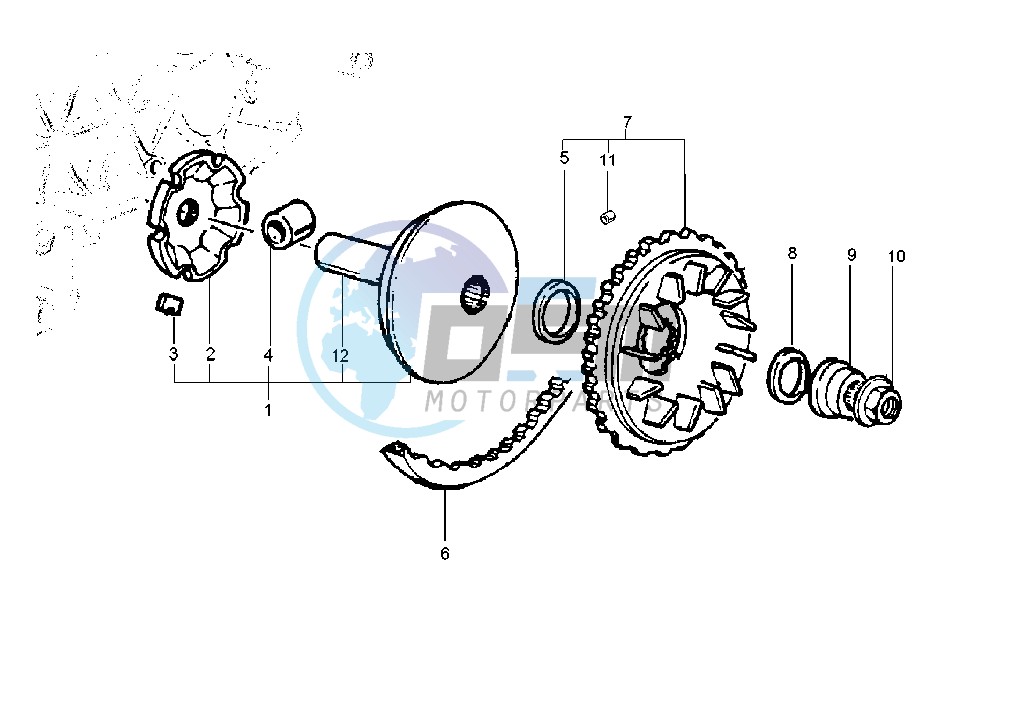 Driving pulley