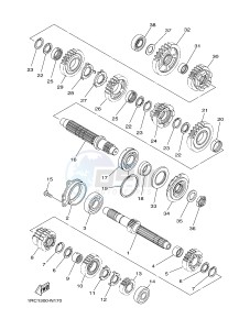 MT09TRA MT-09TRA TRACER 900 (2SC1 2SC2) drawing TRANSMISSION