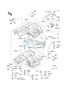 ZG 1000 A [CONCOURS] (A15-A19) [CONCOURS] drawing CRANKCASE