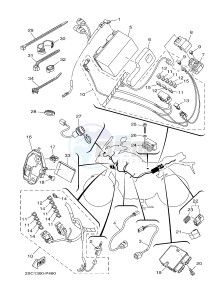 MT09TRA MT-09TRA TRACER 900 (2SC3) drawing ELECTRICAL 1